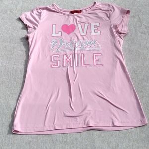 Girls love, dream, smile tee